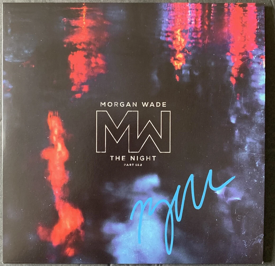 Morgan Wade Signed the night 7” Vinyl country autographed PSA/DNA COA
