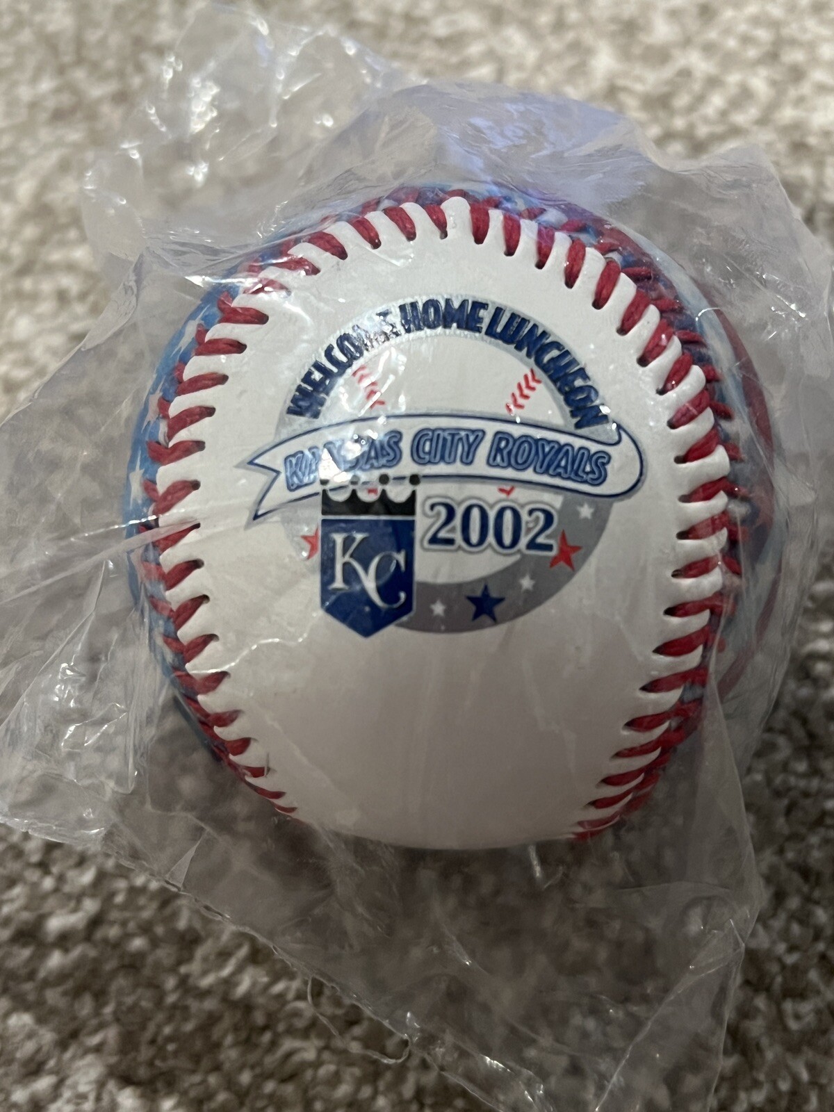 2002 WELCOME HOME LUNCHEON KANSAS CITY ROYALS BASEBALL SGA ? NIB RARE