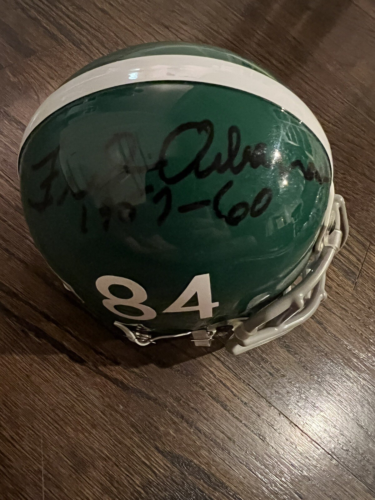 FRED ARBANAS SIGNED FOOTBALL MINI HELMET MICHIGAN STATE SPARTANS CHIEFS D. 2021