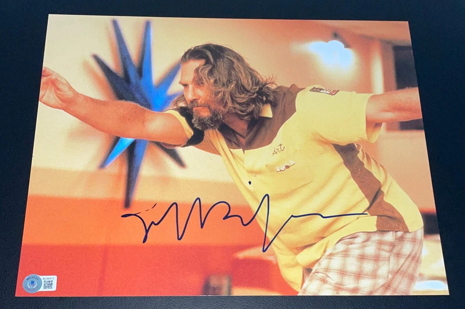 JEFF BRIDGES SIGNED AUTOGRAPH 11×14 PHOTO THE BIG LEBOWSKI DUDE BECKETT BAS NY D COLLECTIBLE MEMORABILIA
