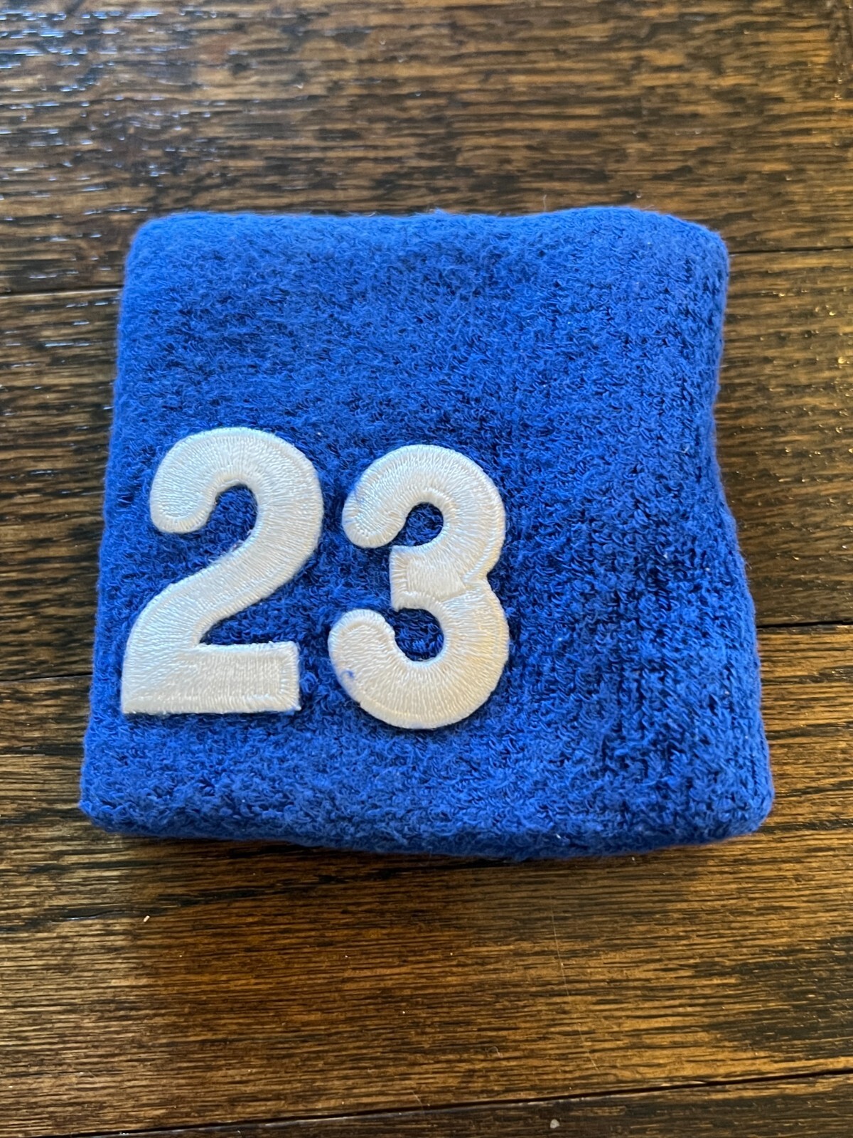 MARK TEIXEIRA GAME USED BASEBALL WRISTBAND WORN CUSTOM #23 TEXAS RANGERS MIZUNO