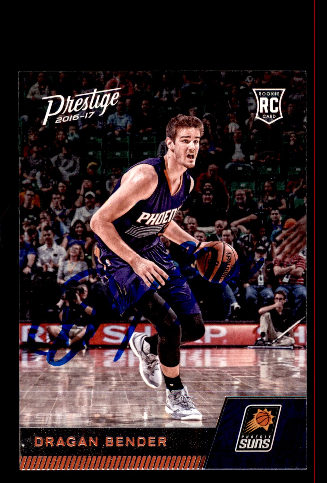Signed Basketball Card Auto Dragan Bender 2016-17 Panini Prestige #154 Suns