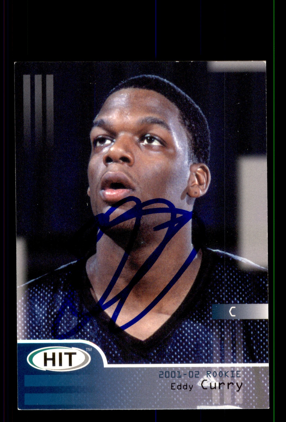 Signed Basketball Card Auto Eddy Curry 2002 SAGE HIT #42 Chicago Bulls