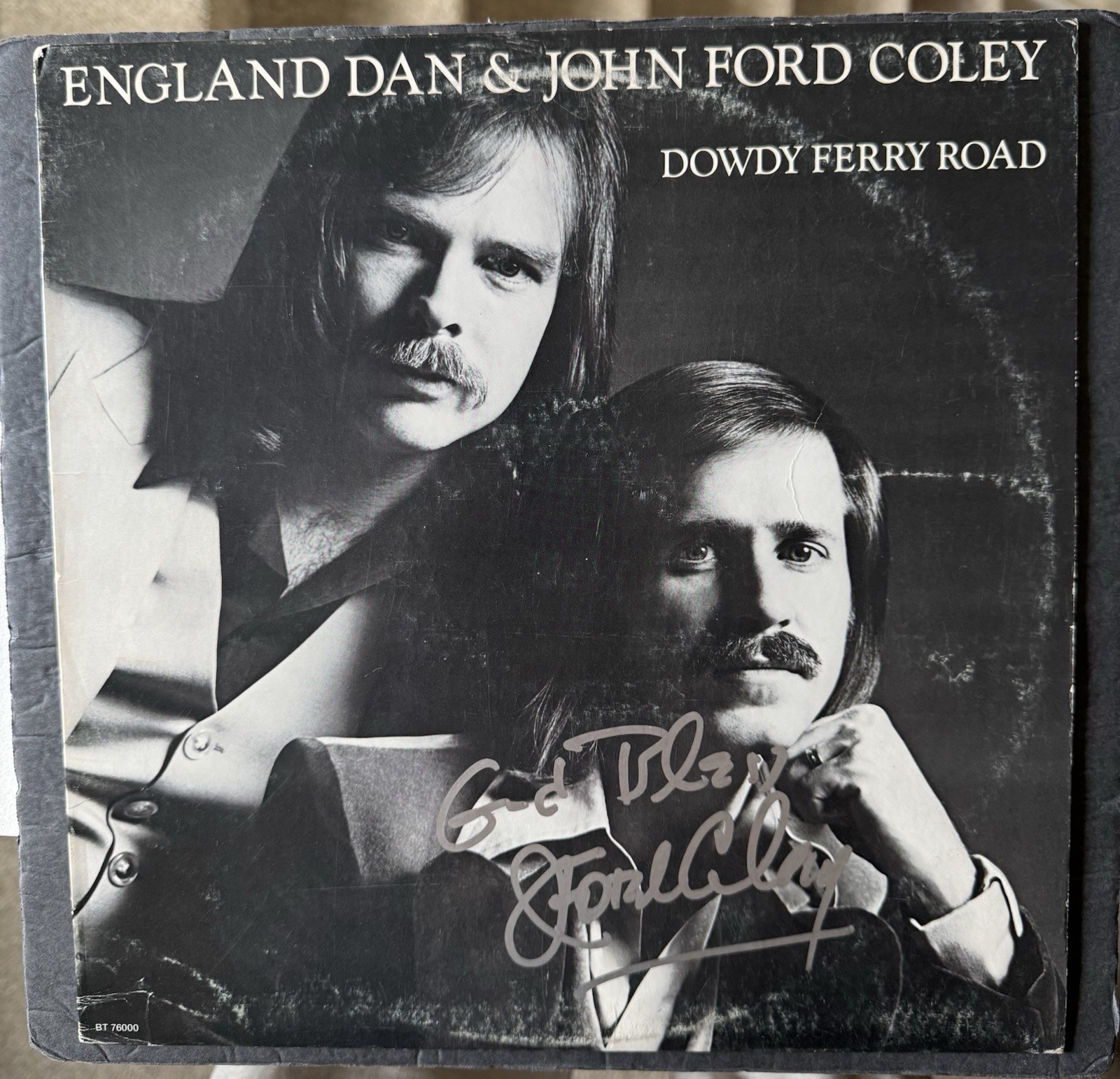JOHN FORD COLEY SIGNED VINYL DOWDY FERRY ROAD JSA COA AUTOGRAPH RECORD ALBUM