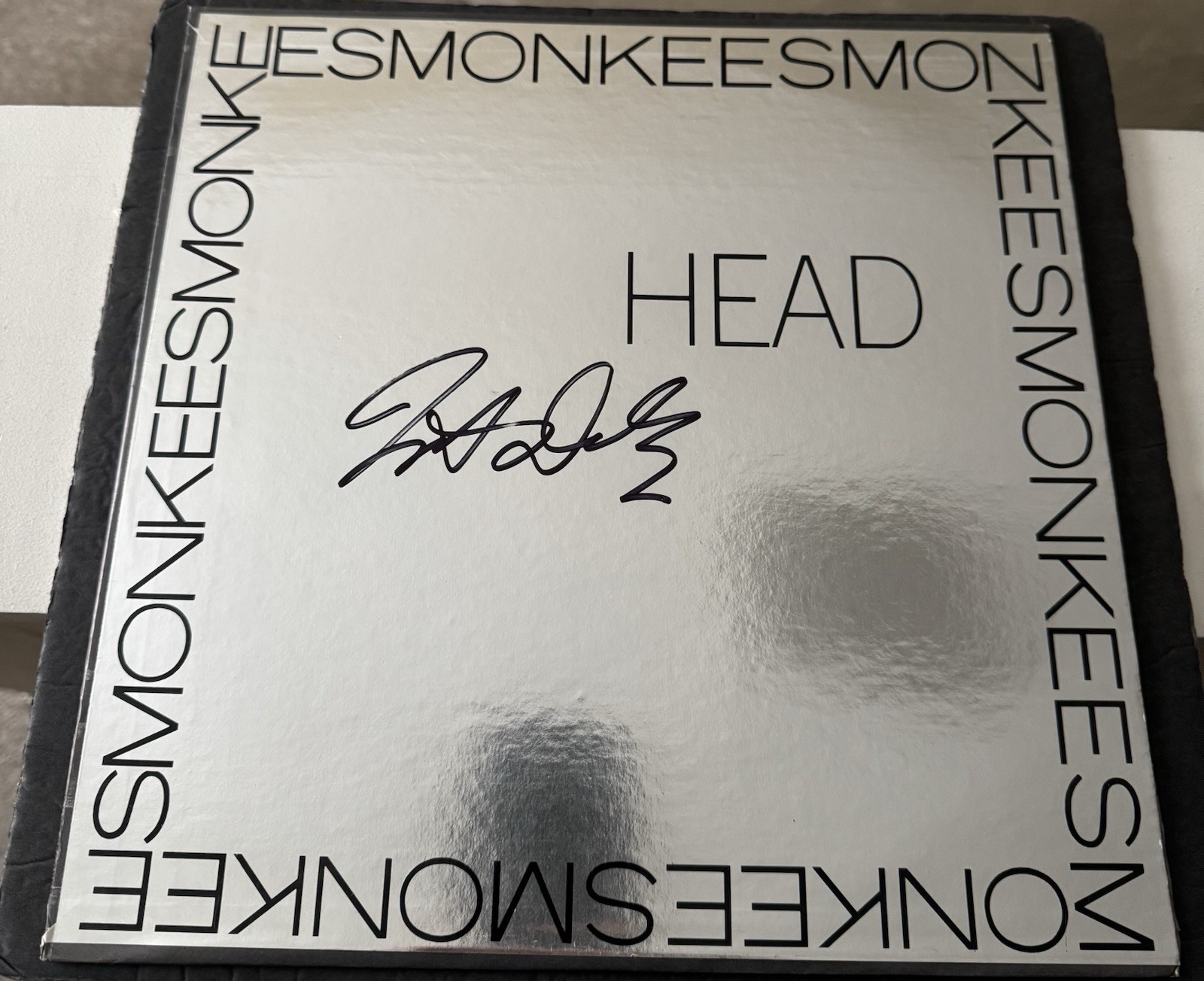 The Monkees Micky Dolenz Signed Vinyl Head Soundtrack Autographed JSA COA