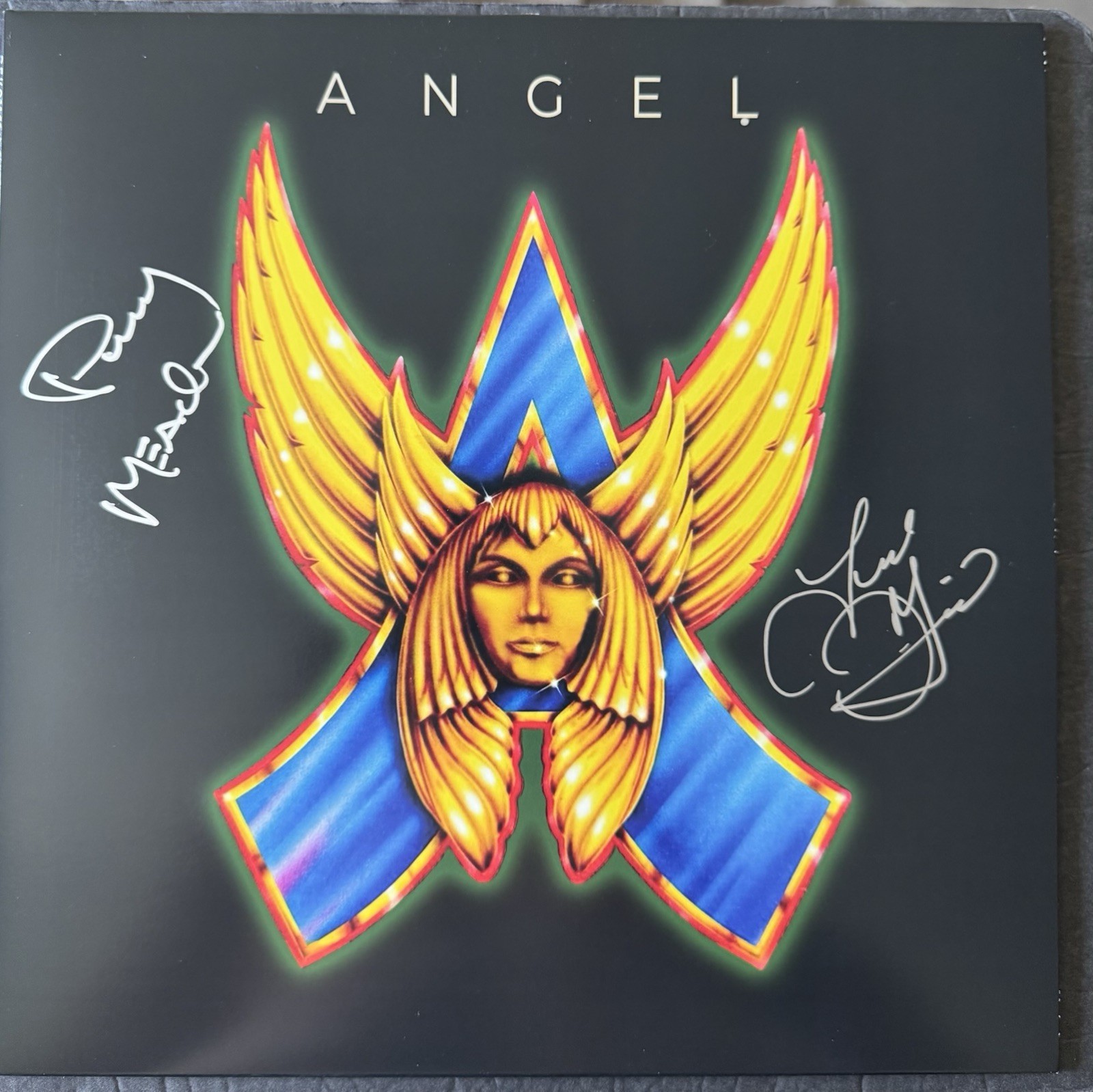 Punky Meadows Signed Vinyl Frank Dimino Angel 50th Anniversary Autograph JSA COA