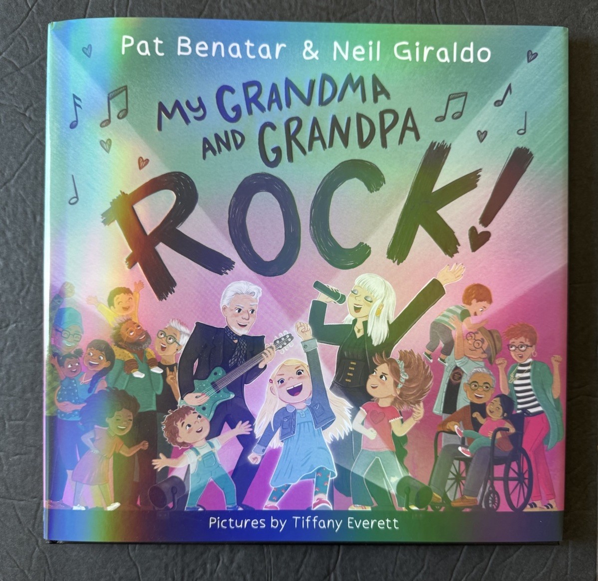 My Grandma and Grandpa Rock! by Pat Benatar Neil Giraldo Signed Book Autographed