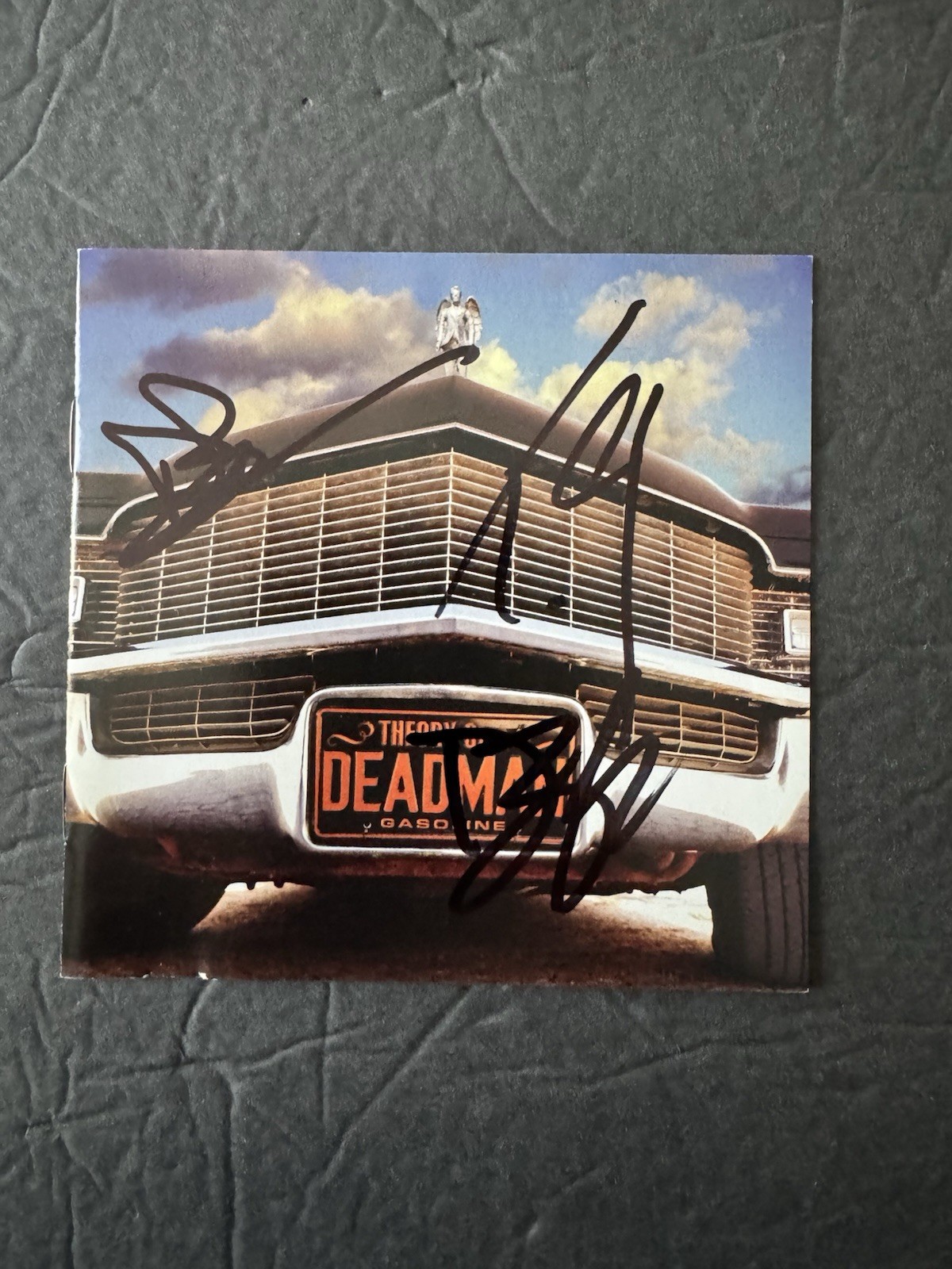 Theory Of A Deadman Gasoline CD JSA COA Autograph Santa Monica No Surprise