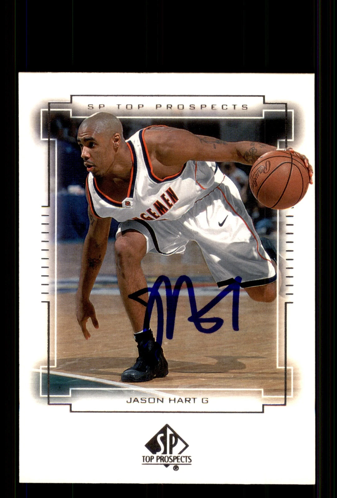 Signed Basketball Card Auto Jason Hart 2000 SP Top Prospects #37 Syracuse