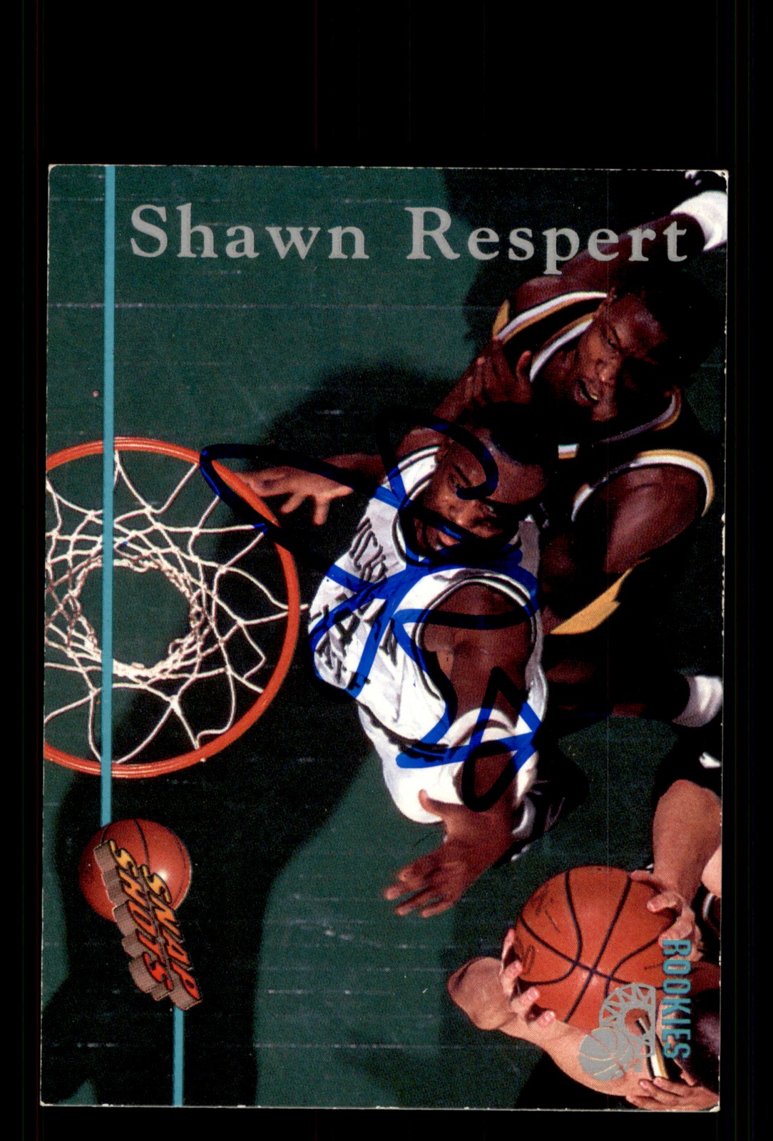 Signed Basketball Card Auto Shawn Respert 1995 Classic Rookies #111 Spartans