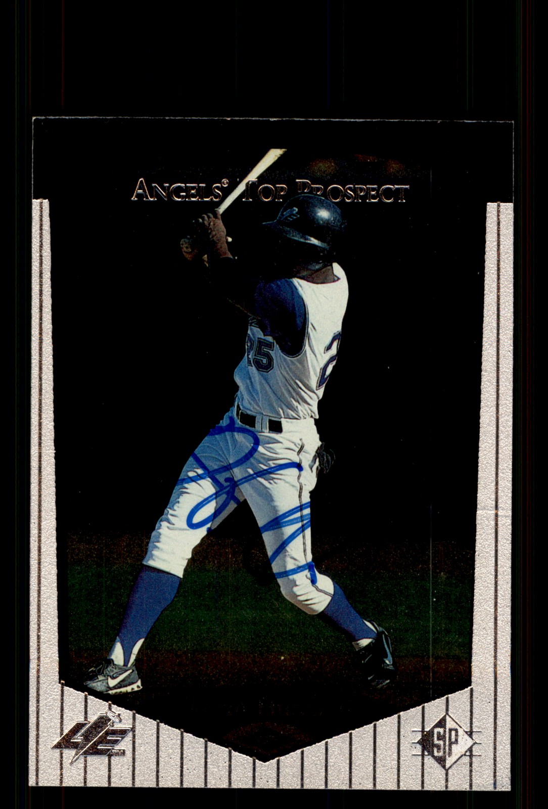 Signed Baseball Card Auto Norm Hutchins 1998 SP Top Prospects #11