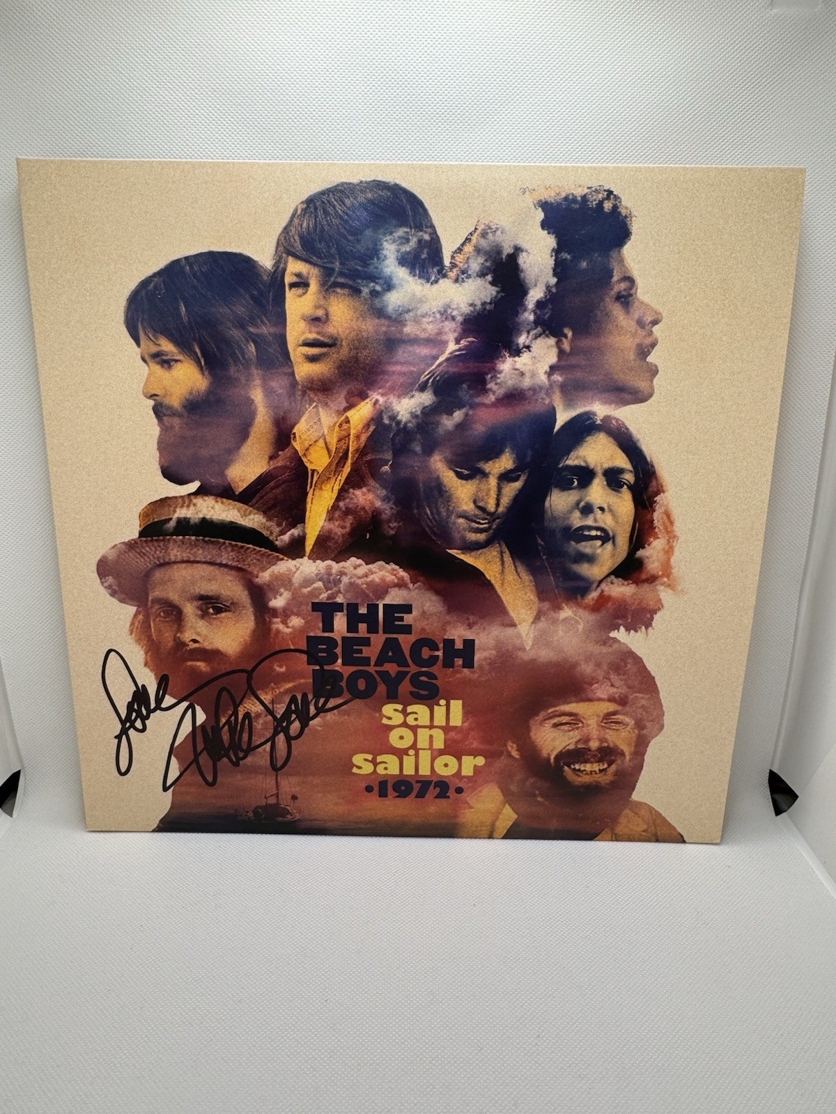MIKE LOVE SIGNED VINYL SAIL ON SAILOR BEACH BOYS AUTOGRAPH JSA COA RECORD ALBUM