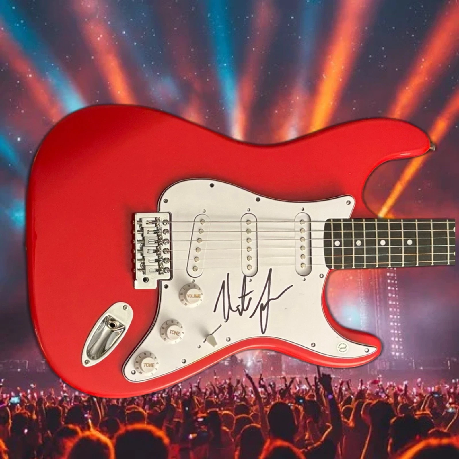 GFA Whiskey On You Country Star  * NATE SMITH *  Signed Electric Guitar COA