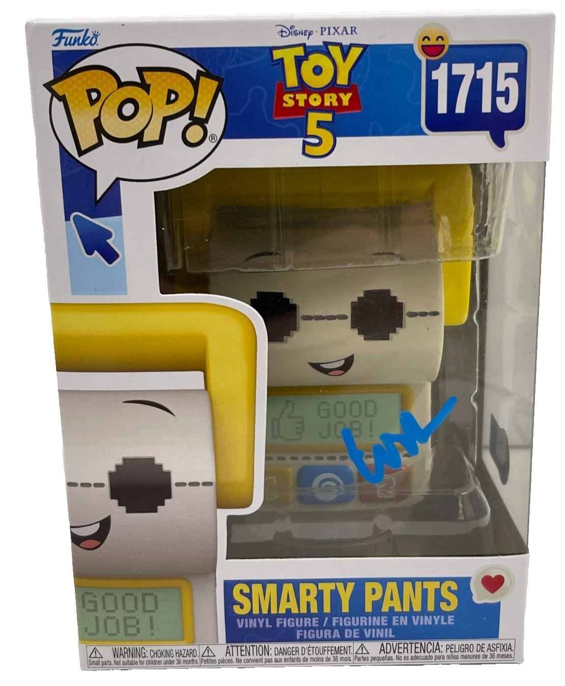 CONAN O’BRIEN SIGNED SMARTY PANTS FUNKO TOY STORY 5 AUTHENTIC AUTOGRAPH BECKETT COLLECTIBLE MEMORABILIA