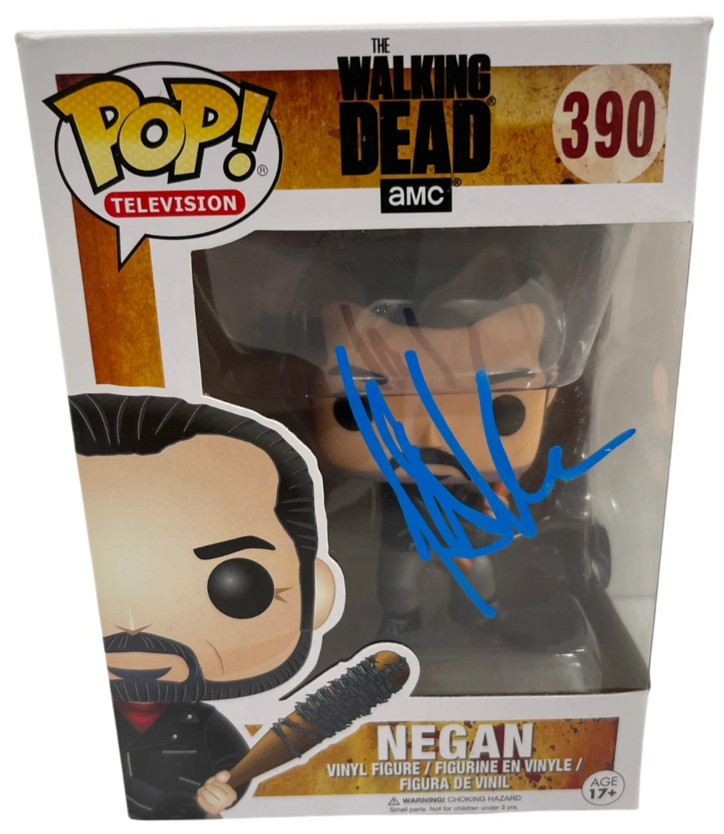 Jeffrey Dean Morgan Signed Negan Funko The Walking Dead Autograph Beckett