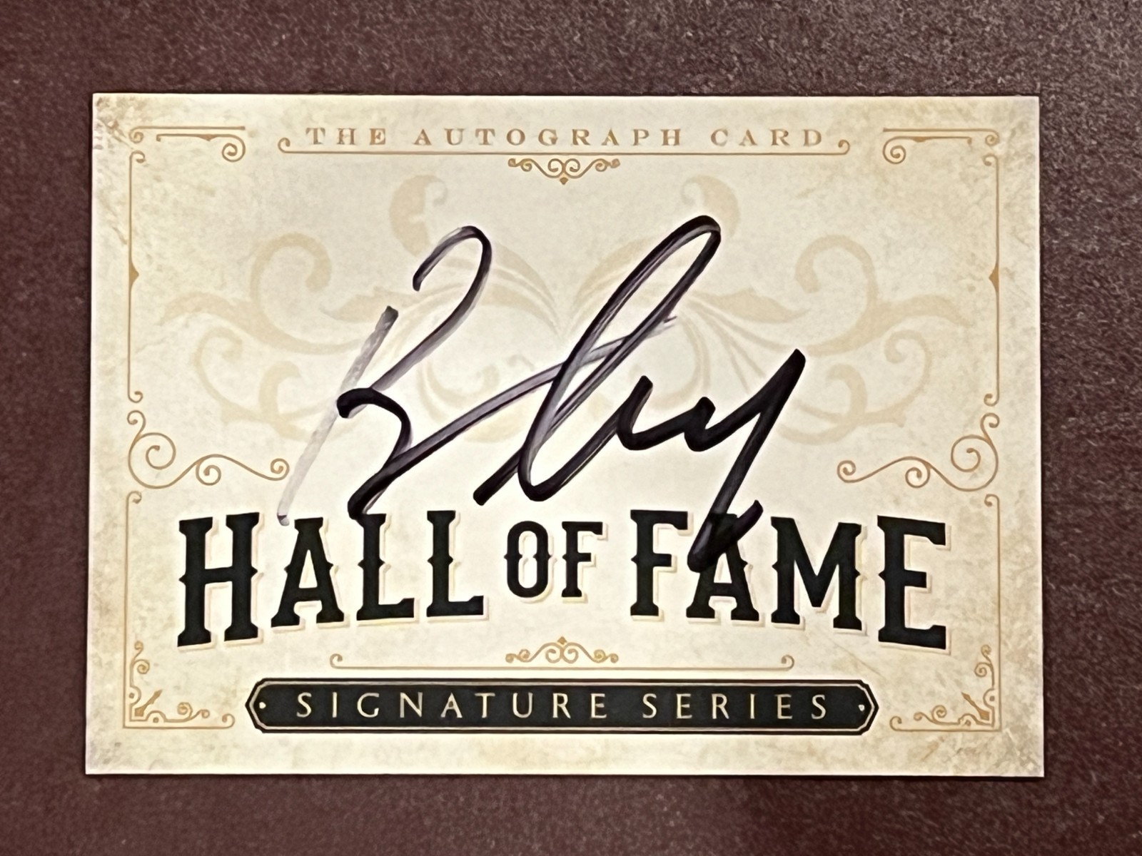 HALL OF FAME SIGNED CARD AUTO HOF BASKETBALL COACH BILL SELF KU JAYHAWKS KANSAS