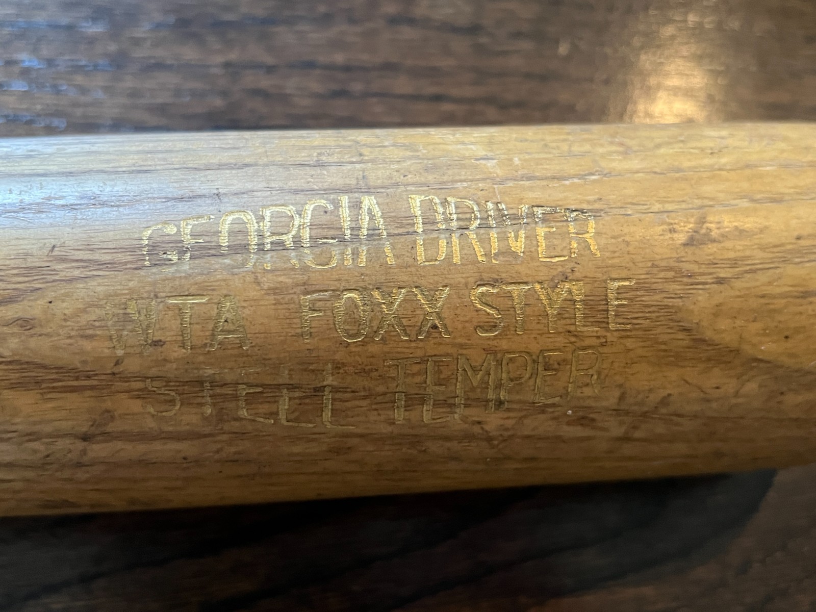 VTG BASEBALL BAT JIMMIE FOXX HANNA BATRITE 35