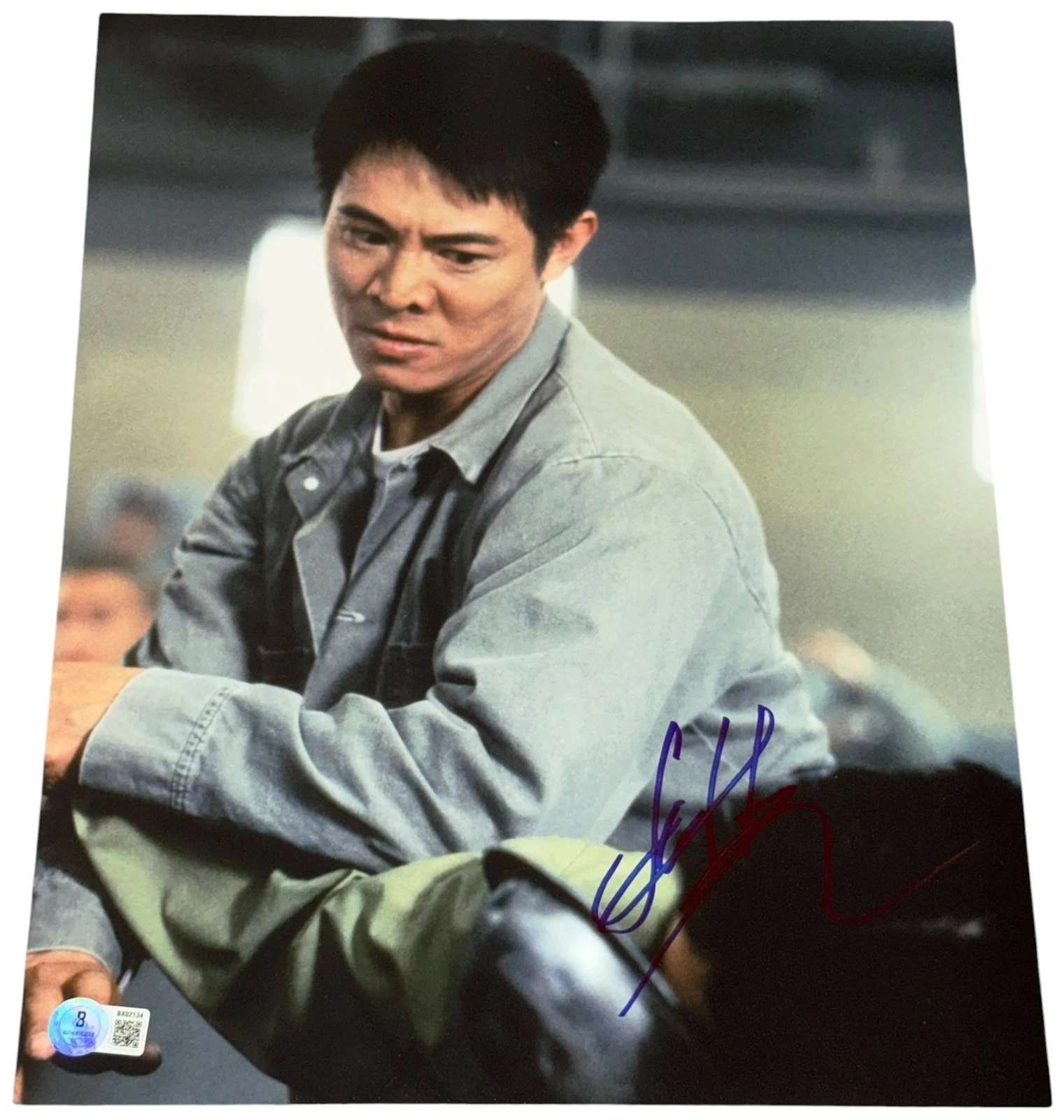 JET LI SIGNED AUTOGRAPH 11×14 PHOTO ROMEO MUST DIE MOVIE AUTHENTIC BECKETT BAS COLLECTIBLE MEMORABILIA