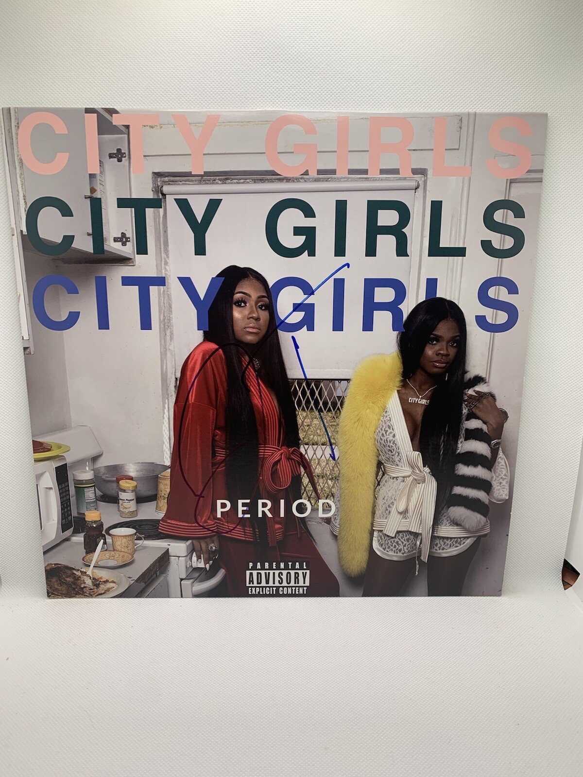 JT SIGNED CITY GIRLS SIGNED VINYL PERIOD OKAY SIDEWAYS RAP AUTOGRAPHED JSA COA