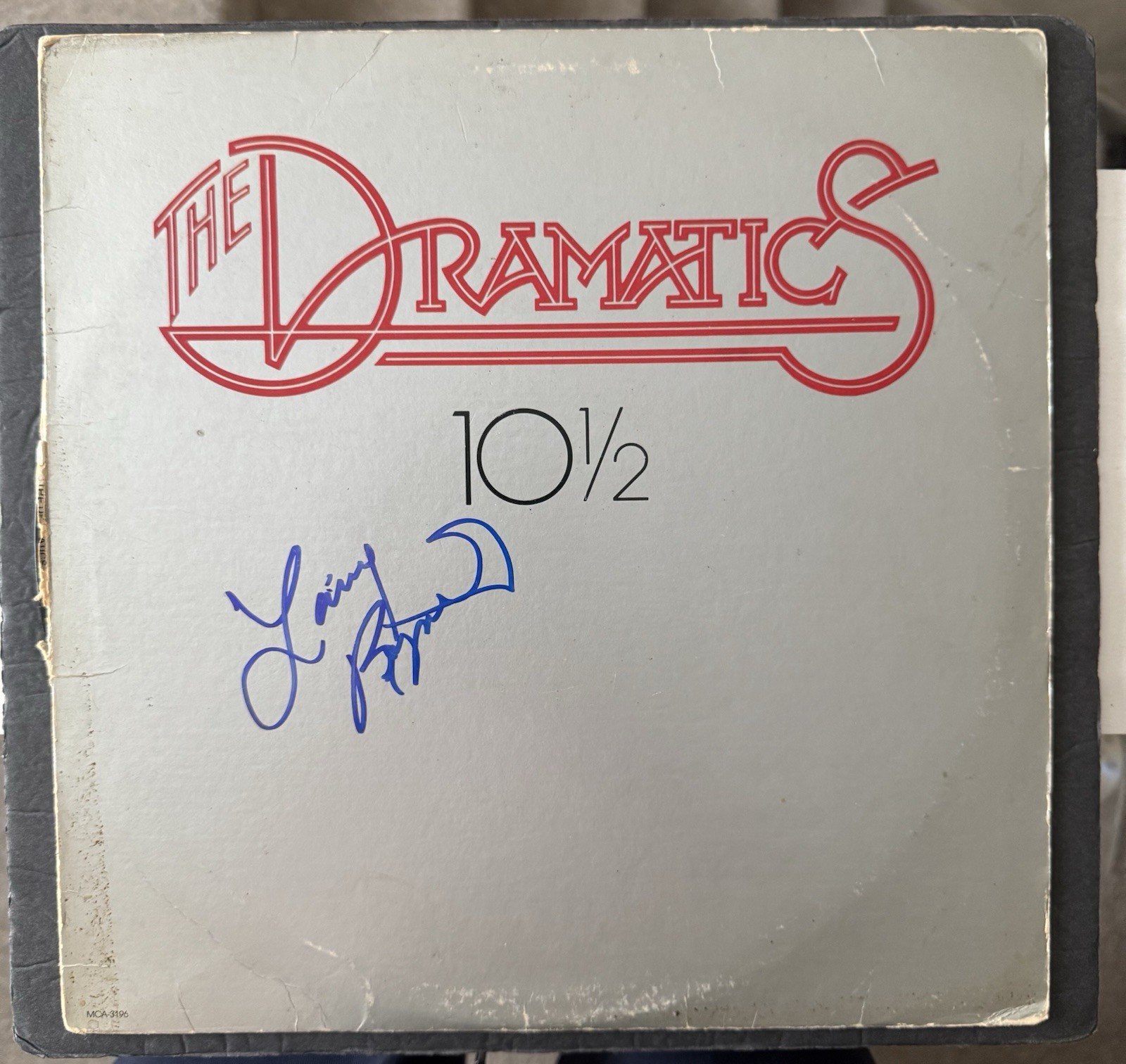 LJ REYNOLDS L.J. SIGNED VINYL THE DRAMATICS 10 1/2 JSA COA AUTOGRAPH RECORD LP