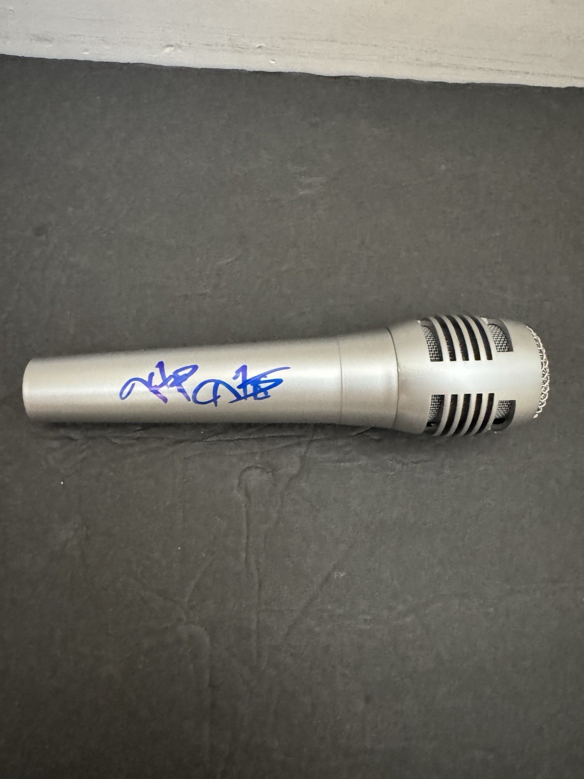 Otis Williams Signed Microphone Singer The Temperatures Autograph JSA COA