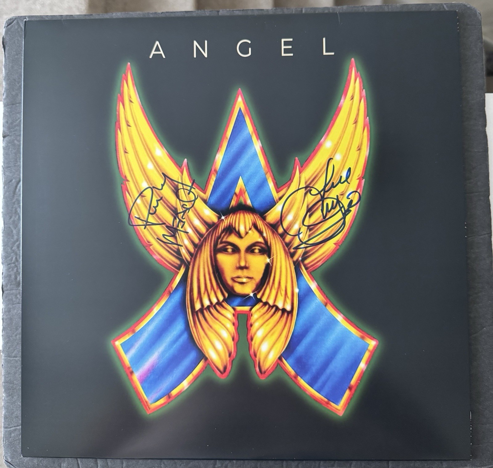 Punky Meadows Signed Vinyl Frank Dimino Angel 50th Anniversary Autograph JSA COA