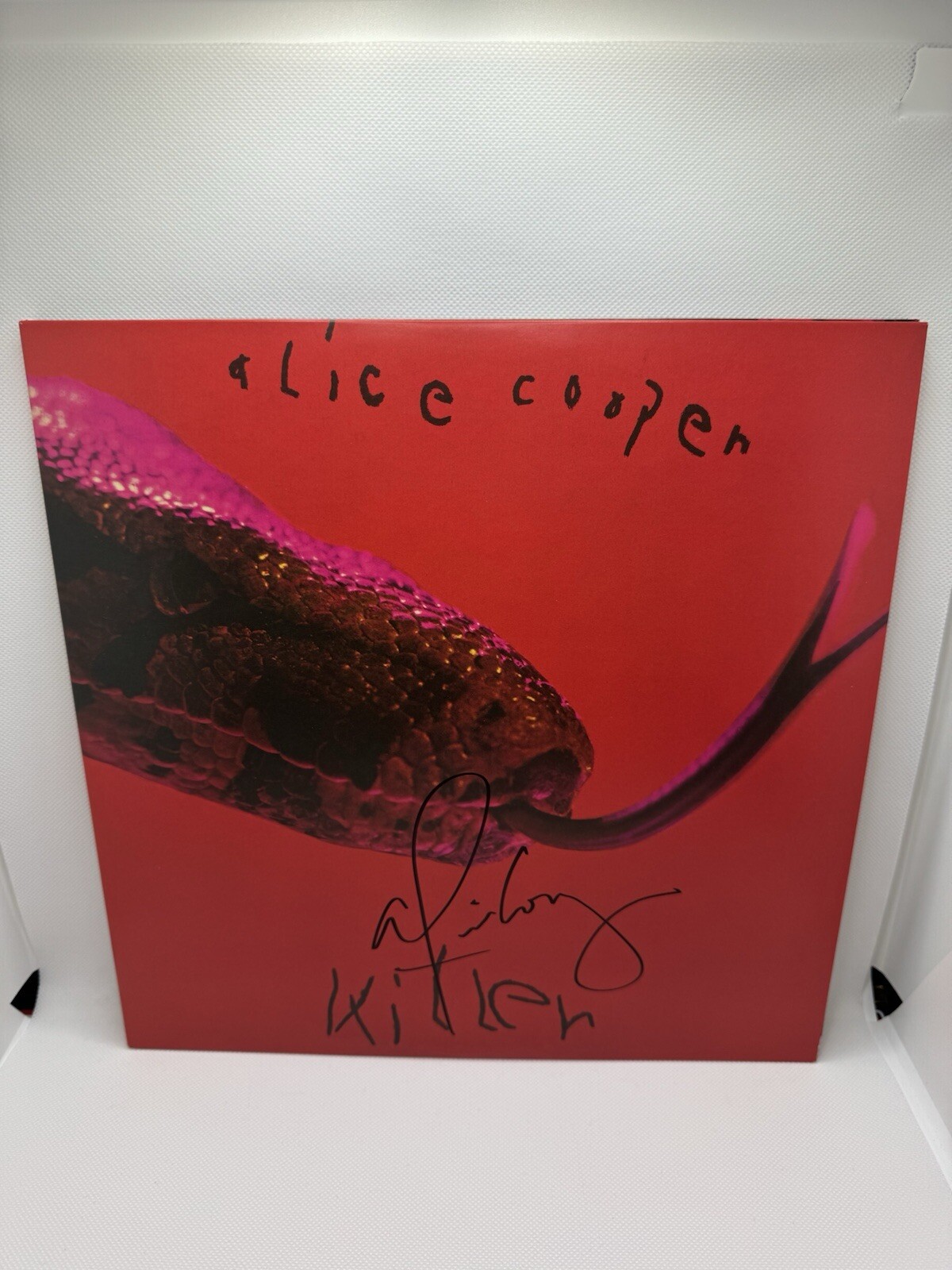 ALICE COOPER SIGNED VINYL KILLER JSA COA AUTOGRAPHED RECORD 3 LP SET 2023 ALBUM