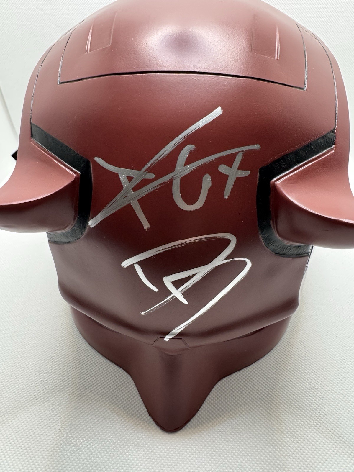 Charlie Cox Signed Autographed Daredevil Full Helmet Marvel Netflix Official Pix