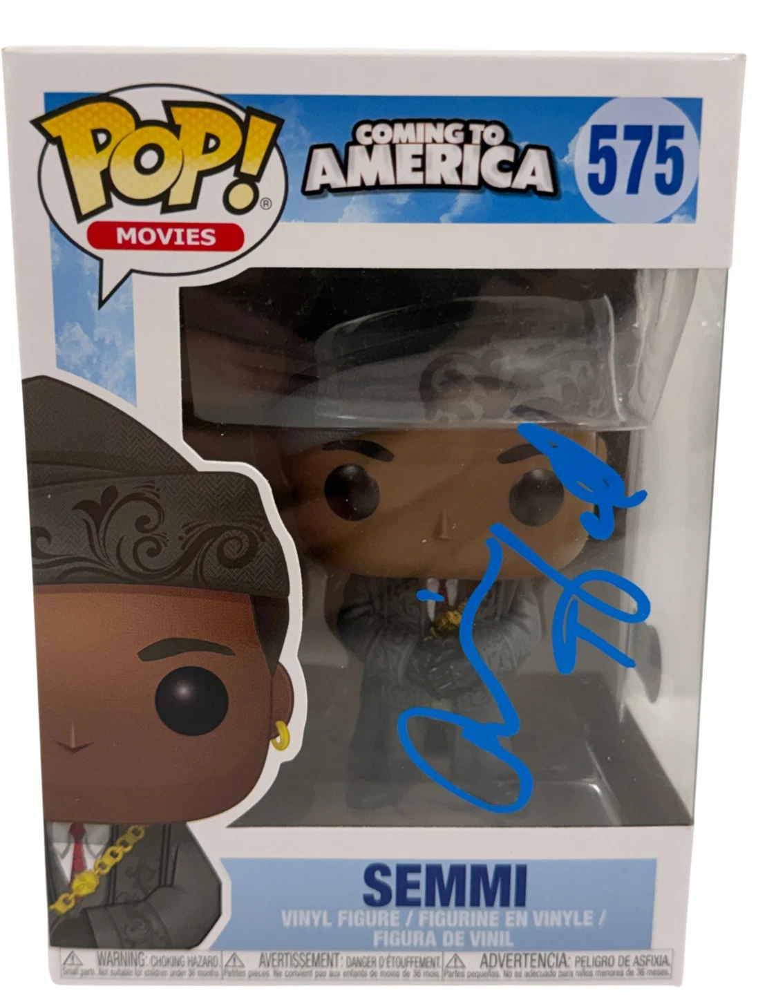 ARSENIO HALL SIGNED SEMMI FUNKO COMING TO AMERICA AUTHENTIC AUTOGRAPH BECKETT COLLECTIBLE MEMORABILIA