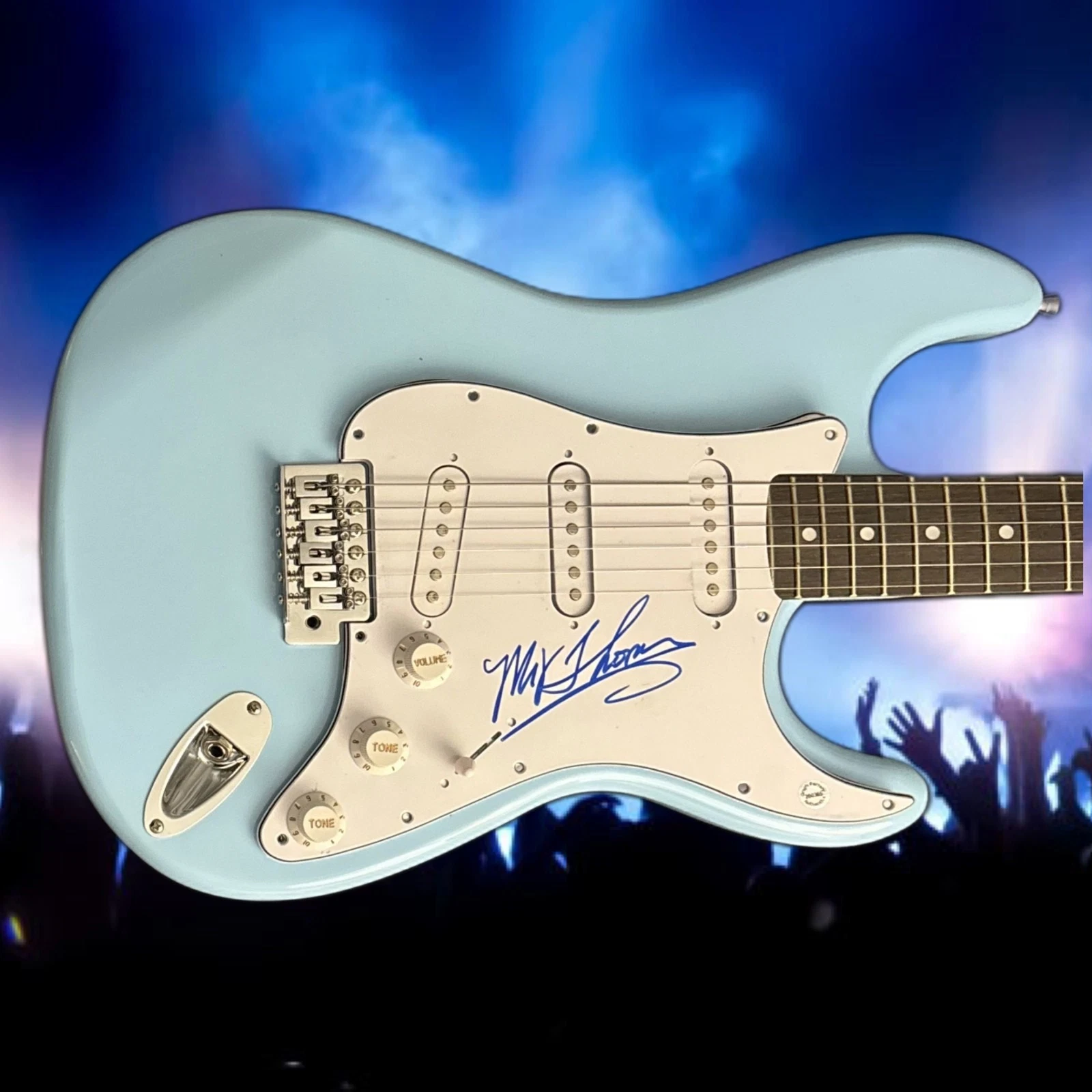 GFA Jefferson Starship  * MICKEY THOMAS *  Signed Electric Guitar COA