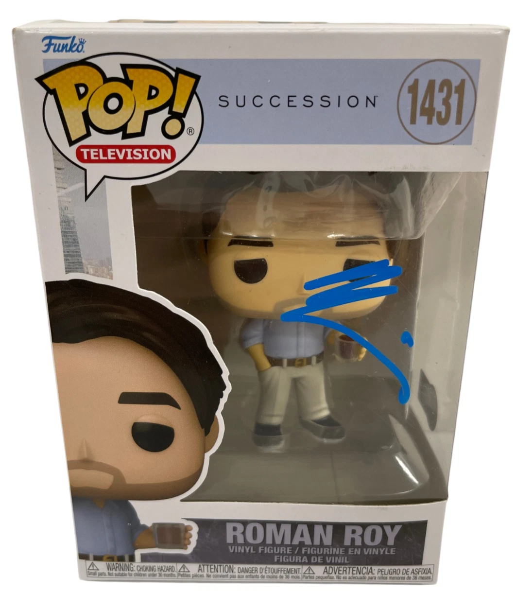 Kieran Culkin Signed Roman Roy Funko Succession Authentic Autograph Beckett