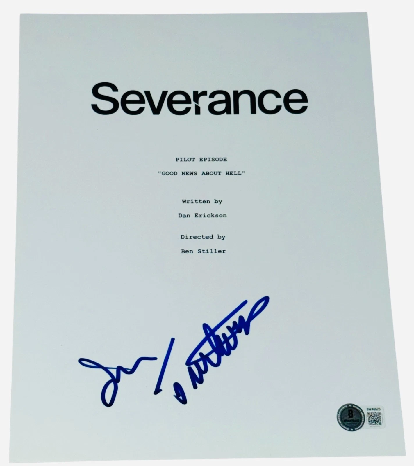 John Turturro Signed Autograph Severance 