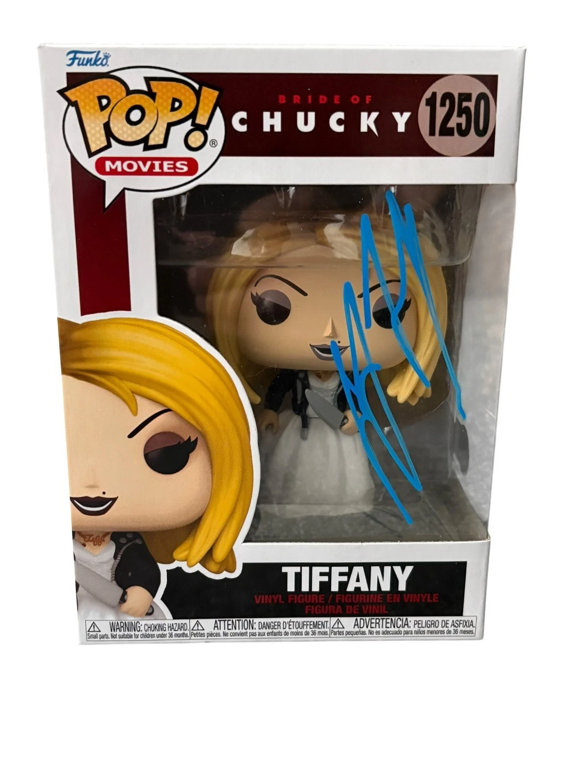 JENNIFER TILLY SIGNED AUTOGRAPH TIFFANY FUNKO BRIDE OF CHUCKY AUTHENTIC BECKETT COLLECTIBLE MEMORABILIA
