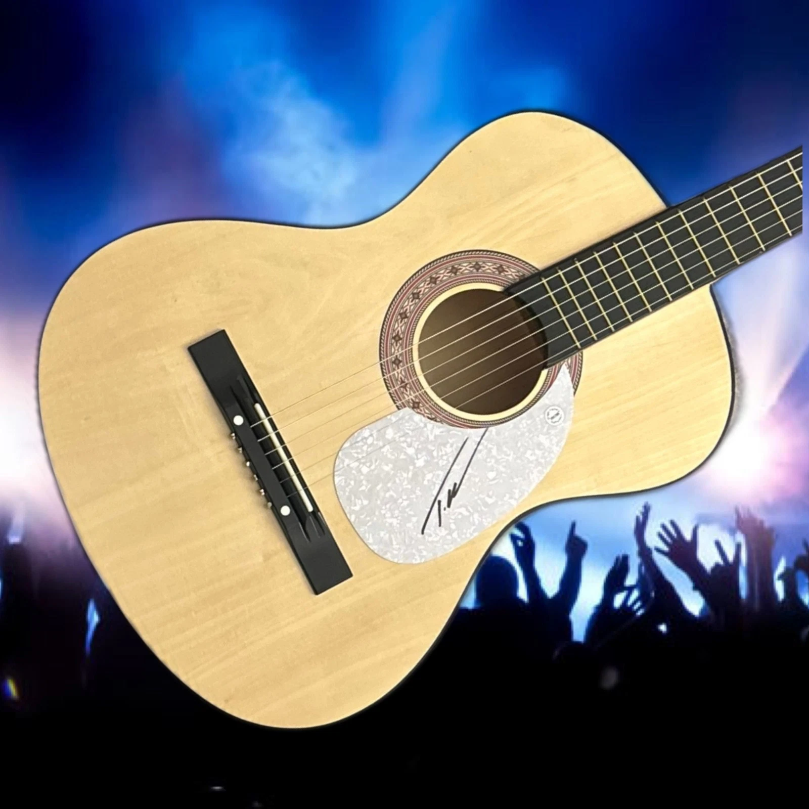 GFA Wind Up Misson' You  * TUCKER WETMORE *  Signed Acoustic Guitar COA