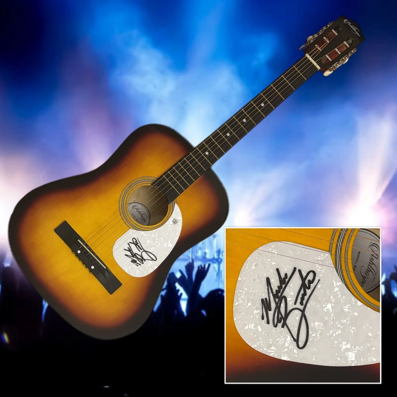 GFA First Dance Country Star  * MADDOX BATSON *  Signed Acoustic Guitar COA
