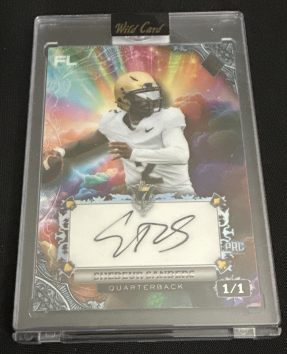 2024 Wild Card 7 Card Stud - Shedeur Sanders 1/1 Auto