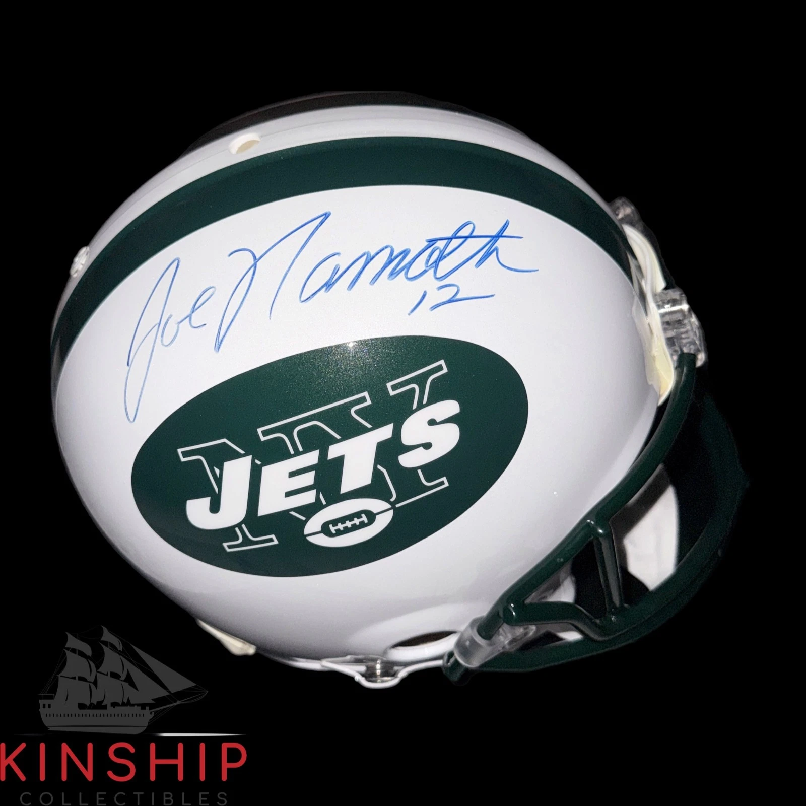 Joe Namath signed NY Jets Full Size Helmet PSA DNA COA Football HOF Auto F106