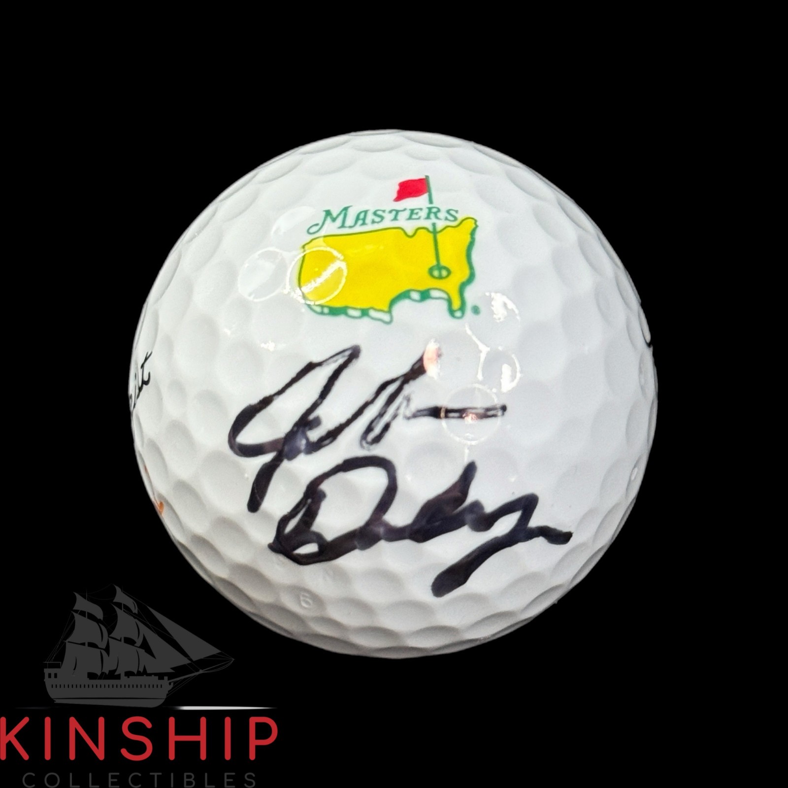 John Daly signed Masters Logo Golf Ball JSA COA Rare PGA British Open Auto A4411