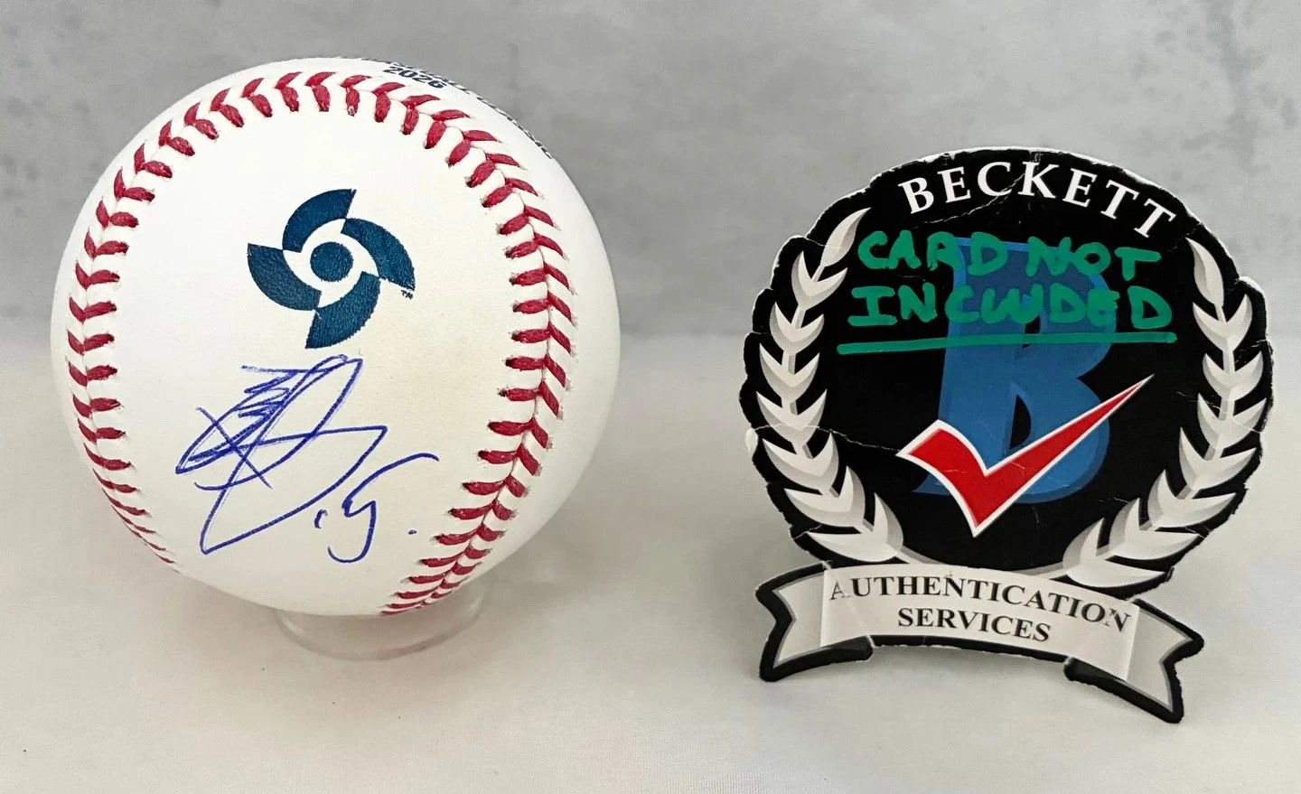 Tatsei Ota Signed WBC Baseball 2026 WBC Team Japan Beckett BAS COA