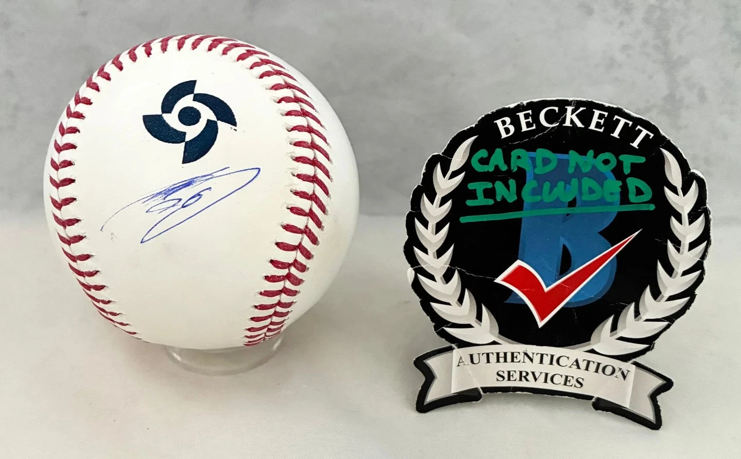 Atsuki Taneichi Signed WBC Baseball 2026 WBC Team Japan Beckett BAS COA