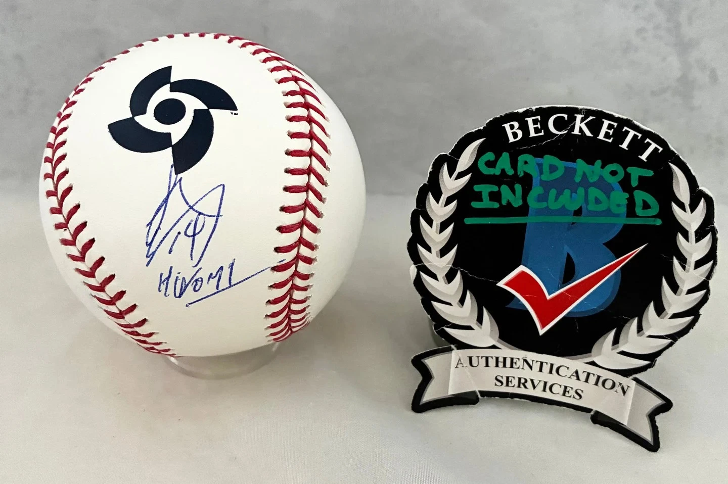 Hiromi Itoh Signed WBC Baseball 2026 WBC Team Japan Beckett BAS 2 COA