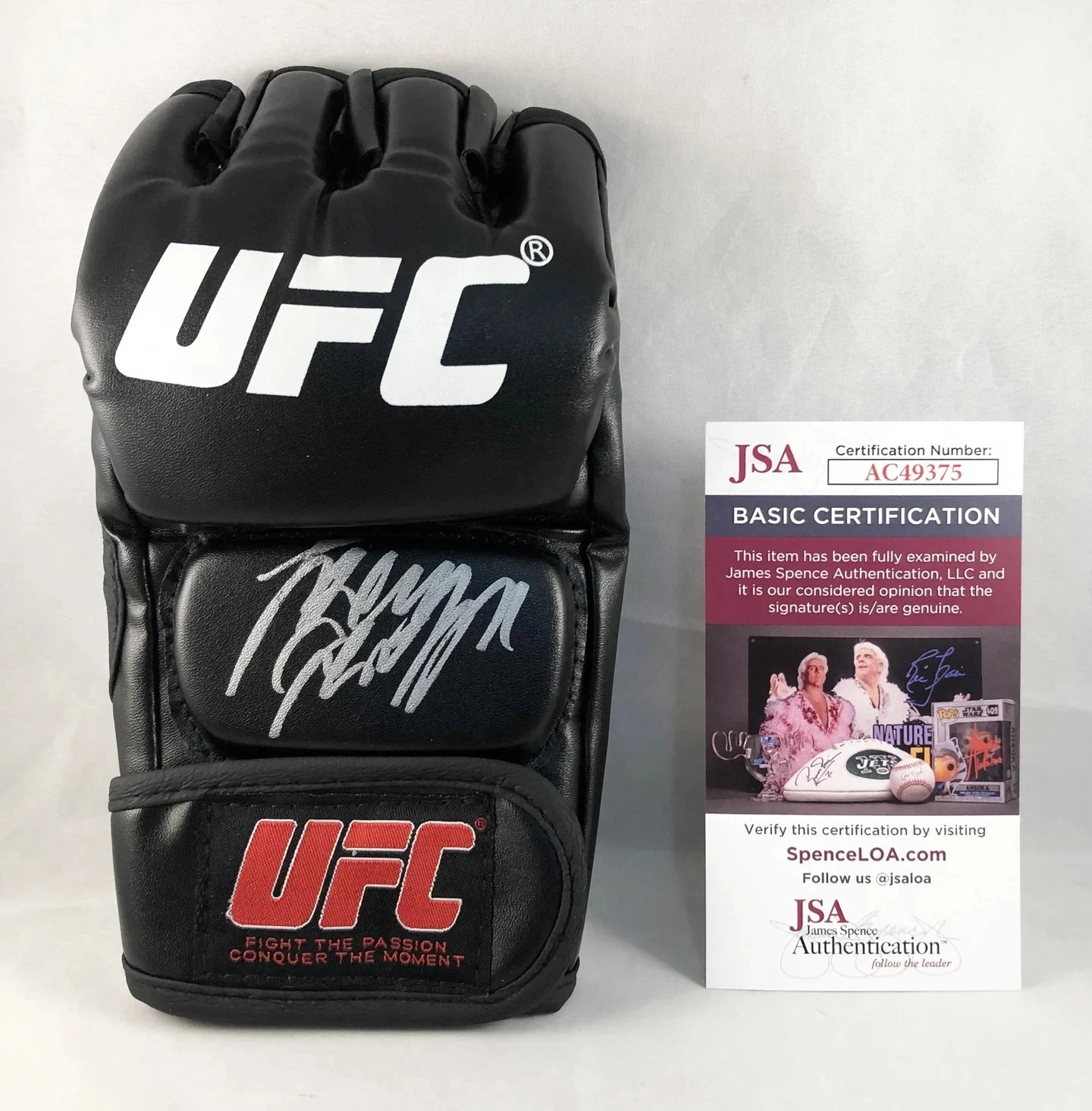 Joanna Jedrzejczyk Signed UFC Glove JSA 3 COA