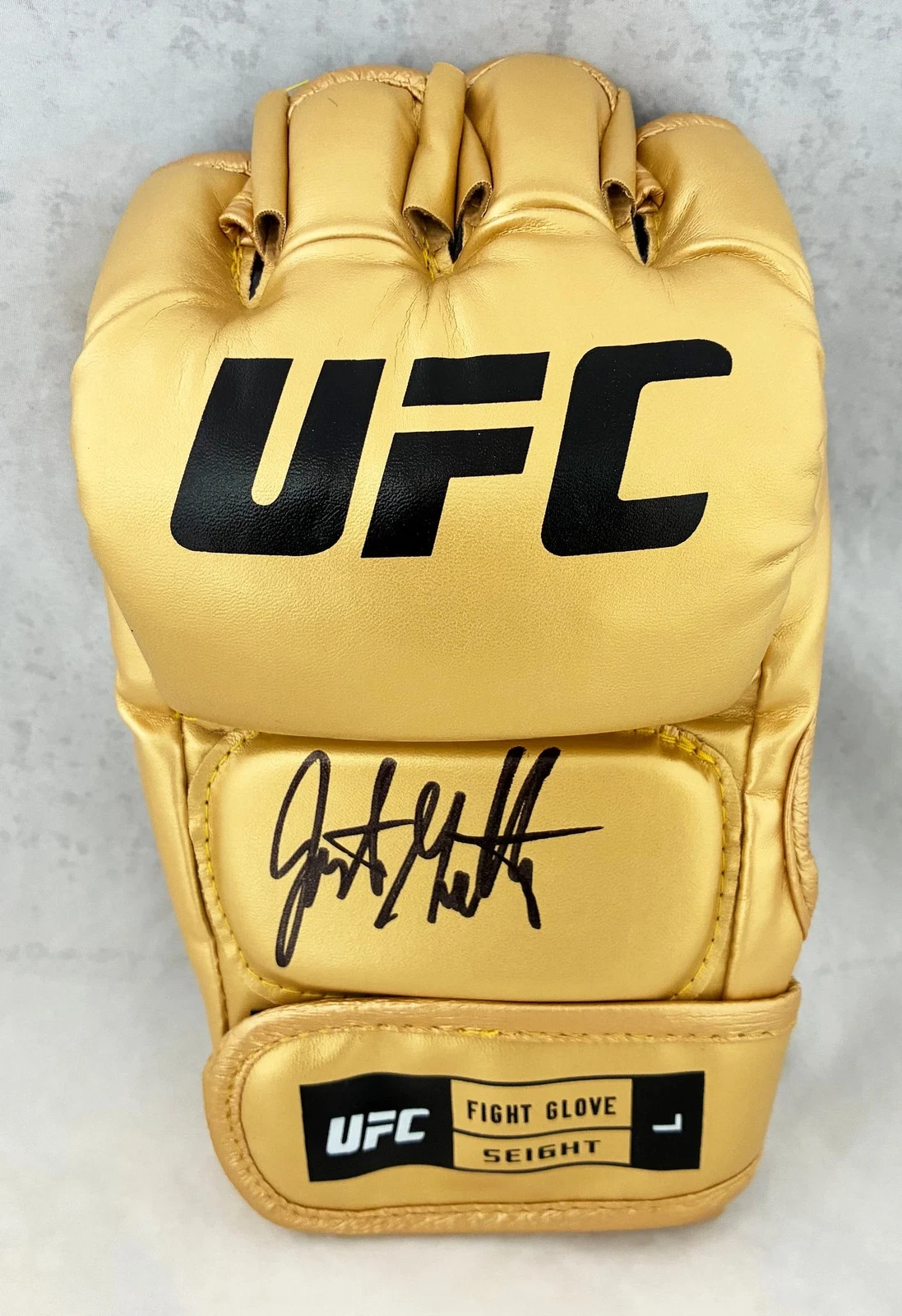 Justin Gaethje Signed UFC Glove JSA 3 COA