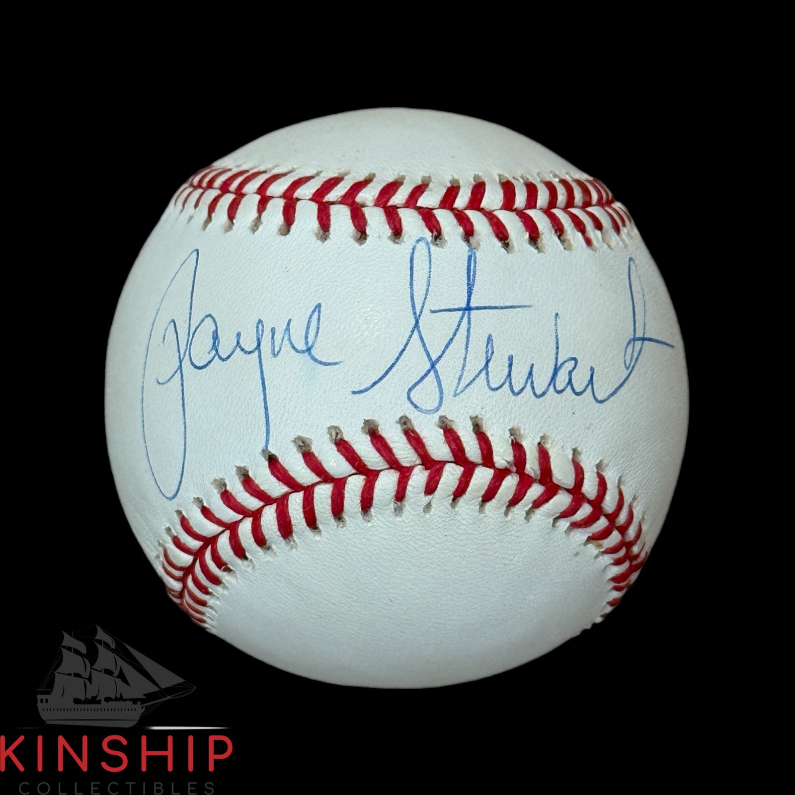 Payne Stewart signed Rawlings OAL Baseball JSA LOA Rare Golf US Open Auto K34