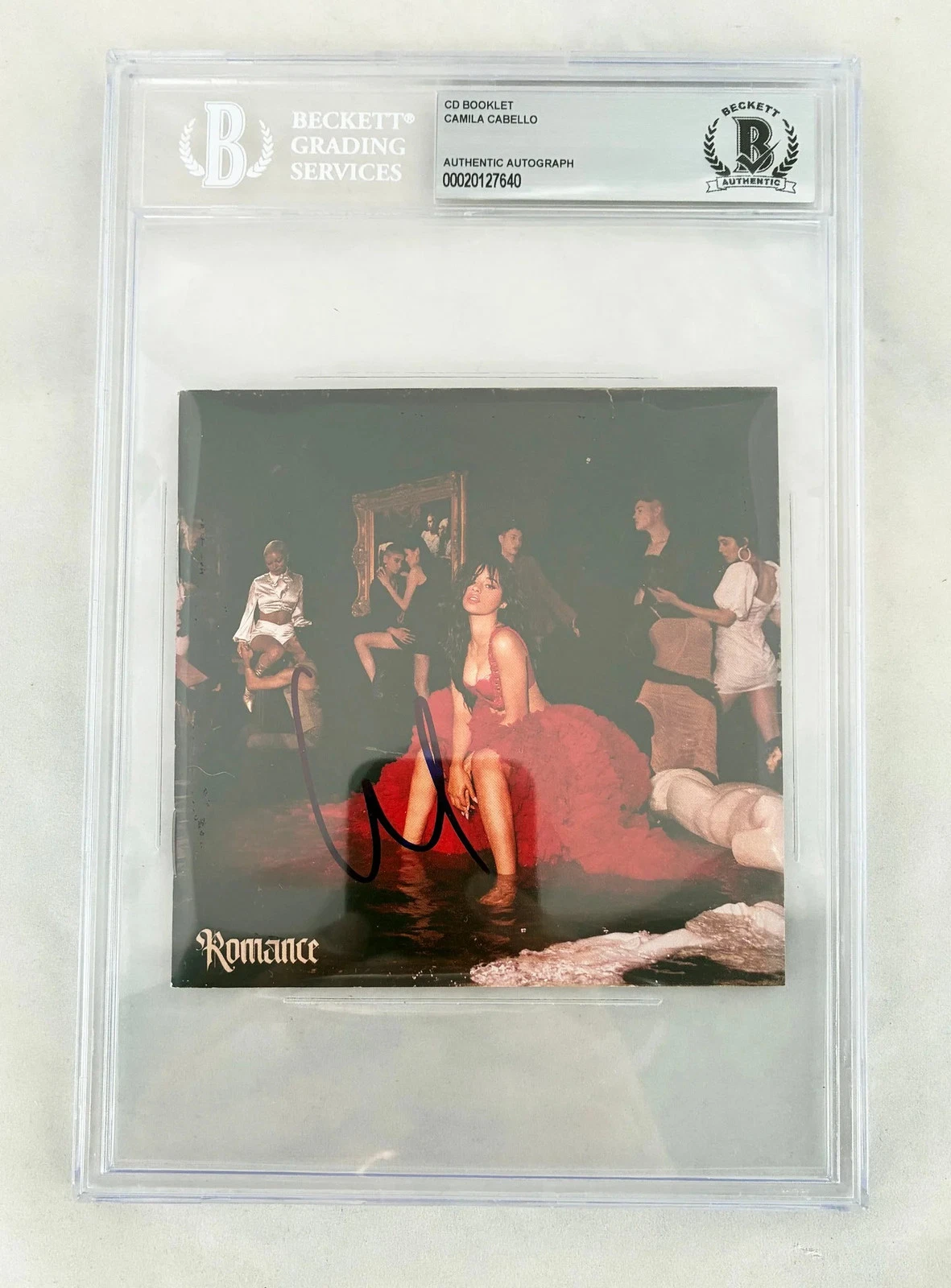 Camila Cabello Signed CD Cover Romance Beckett BAS COA