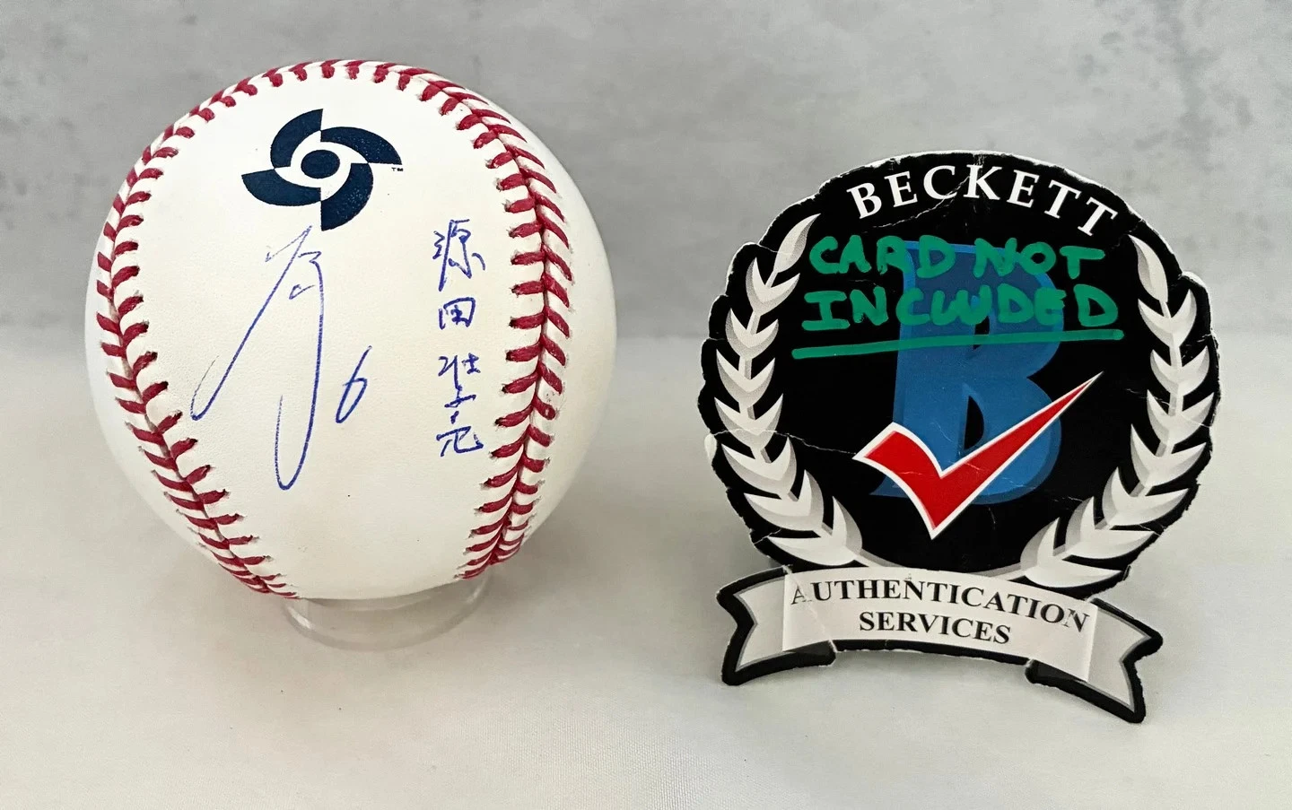 Sosuke Genda Signed WBC Baseball 2026 WBC Team Japan Beckett BAS COA