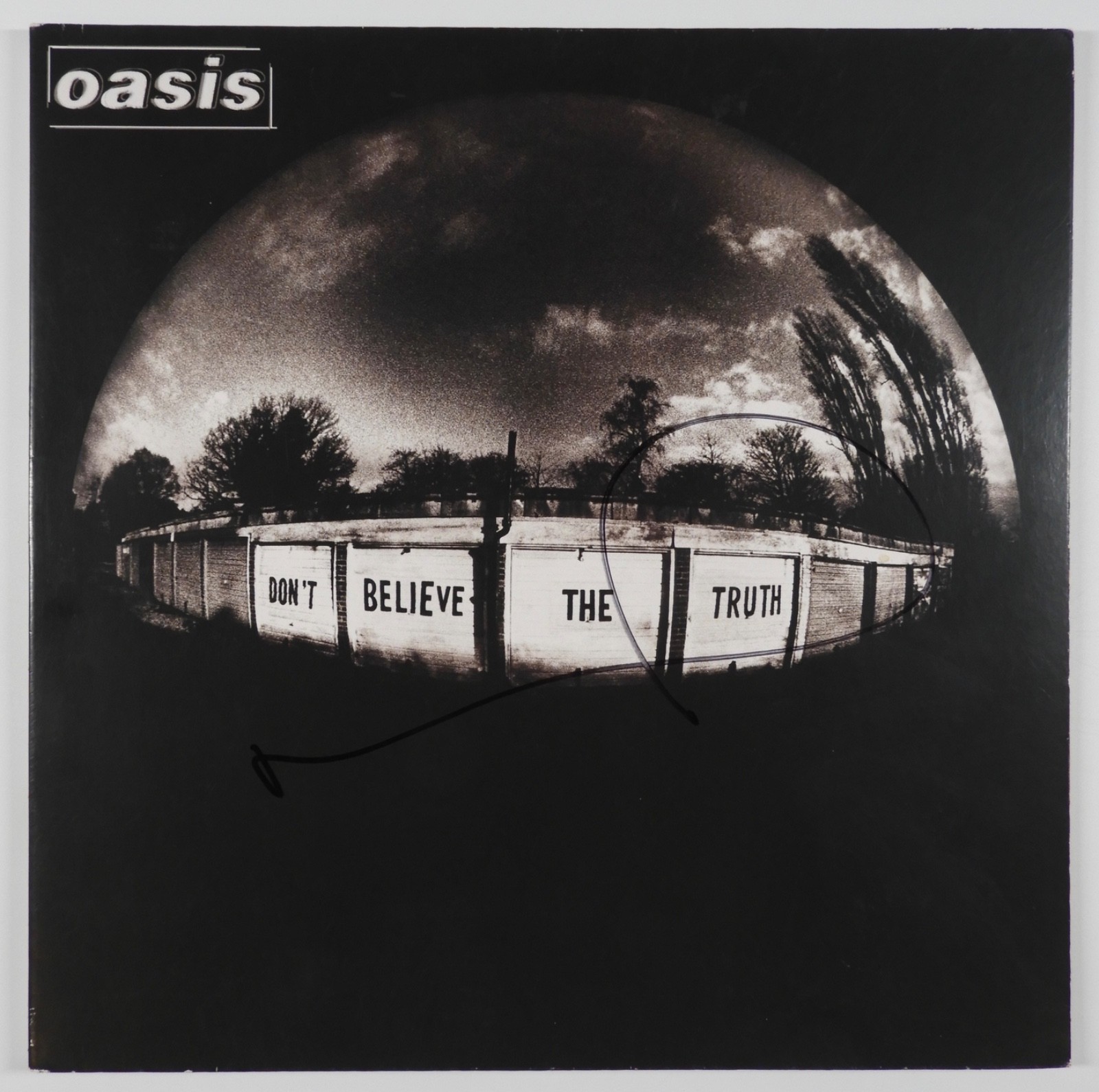Oasis Noel Gallagher ACOA Signed Autograph Record Album Vinyl