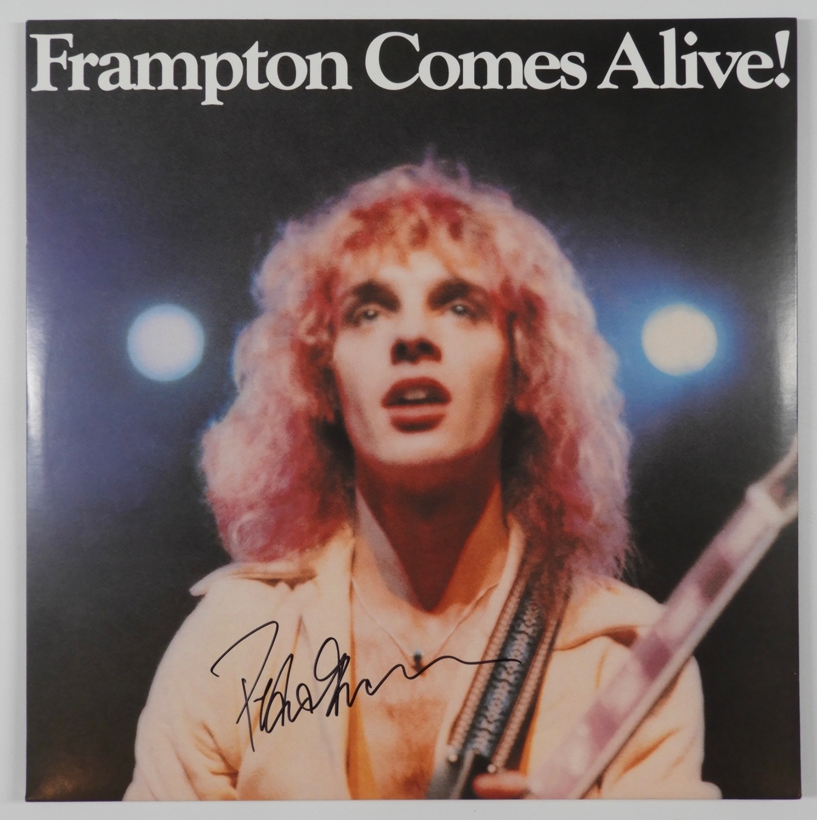 Peter Frampton JSA Signed Autograph Record Album Frampton Comes Alive