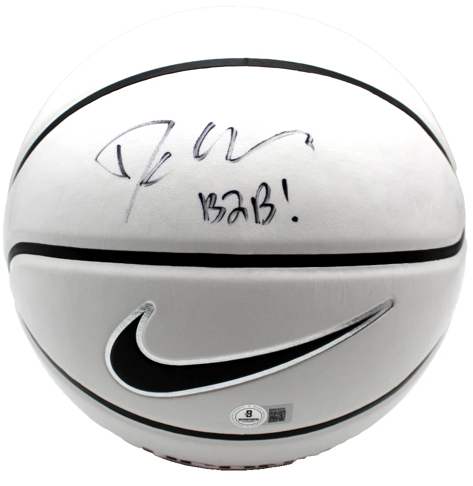 Danny Hurley B2B Signed UCONN Huskies Nike Logo Basketball w/Beckett COA BR63024