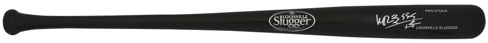 Manny Ramirez Signed Louisville Slugger Pro Black Baseball Bat w/HRs - (Beckett)